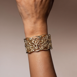 Aurelia Lattice Cuff — Cuore di Luce