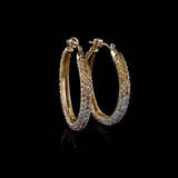 Aurora Gradient Hoops — Cuore di Luce