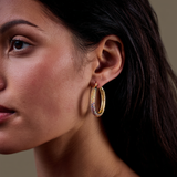 Aurora Gradient Hoops — Cuore di Luce