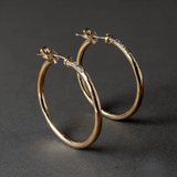 Cerchio di Luce Earrings — Cuore di Luce