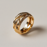 Intreccio Ring — Cuore di Luce gold vermeil ring by Cuore di Luce