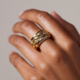 Intreccio Ring — Cuore di Luce