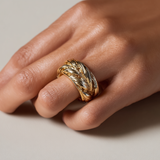 Intreccio Ring — Cuore di Luce