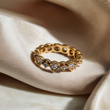 Cuore di Luce Ring gold vermeil ring by Cuore di Luce