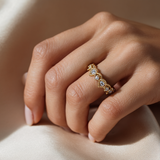 Cuore di Luce Ring gold vermeil ring by Cuore di Luce