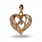 Eternal Heart Pendant — Cuore di Luce