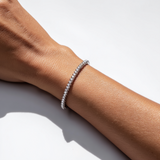 Luce Lunare Tennis Cuff Bracelet