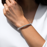 Luce Lunare Tennis Cuff Bracelet