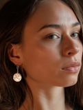 Luna Piena Earrings — Cuore di Luce