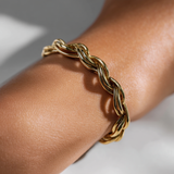 Interwoven Glow Bracelet — Cuore di Luce